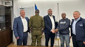משה ארבל מולוגטה צגאי, צילום: דוברות שר הפנים